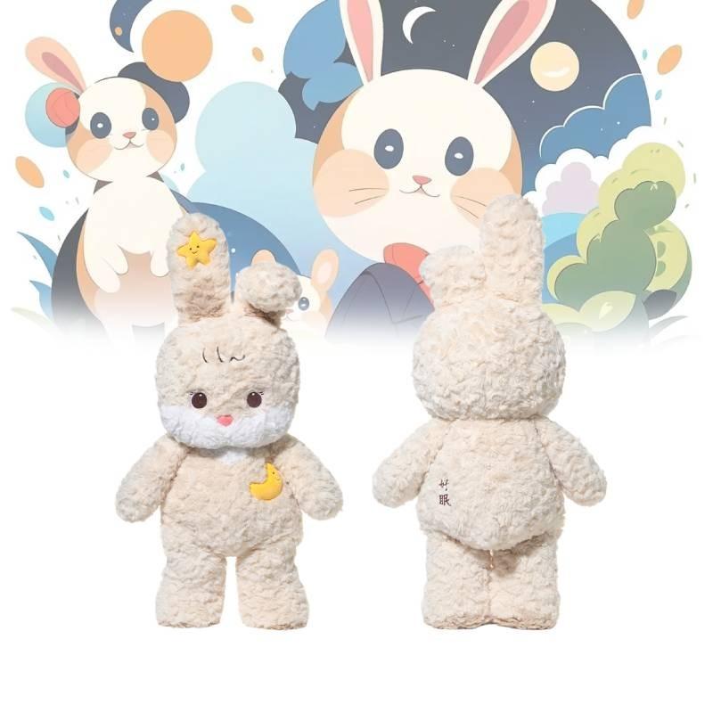 Plush Bunny Toy Cute Cartoon Girl Children Sleeping Companion Holiday Doll Gift