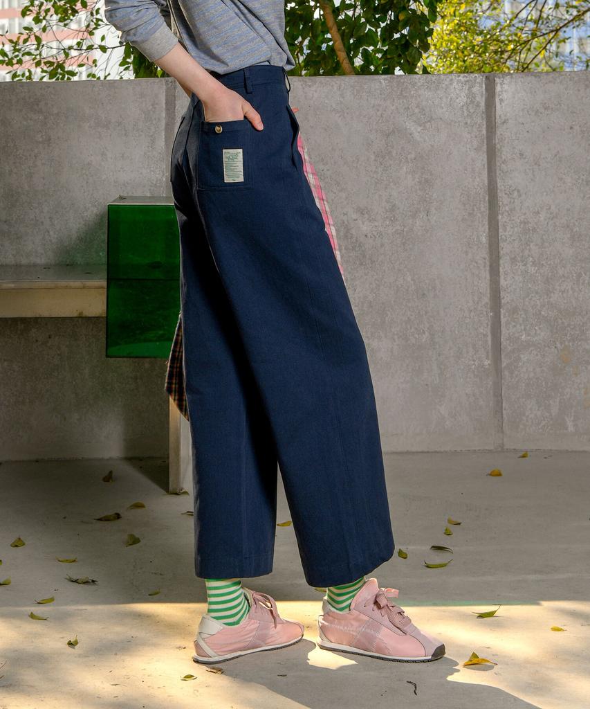 PIGMENT [Cut-Out Fit] Cotton Pants (Kypt2512047)