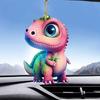 Dinosaur Cartoon Charming Acrylic Car Decoration Accessory For Interiors Stylish