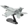 NUOTIE Ultimate Hornet Modèle d'avion en alliage moulé sous pression F18F Fighter Simulation Modèle Kit Modèle d'avion militaire avec support pour collection et cadeau