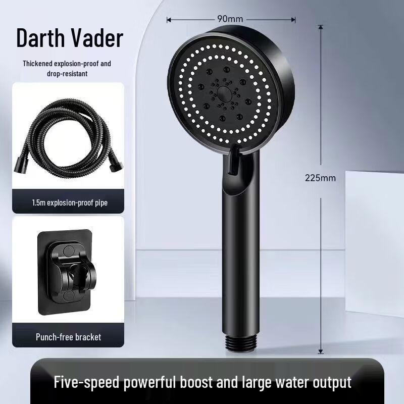 TLXT Pressurized Handheld Shower Head