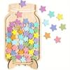 Interactive Star Reward Jars with 45 Stars Self-discipline Reward Bottle  Back To School Gifts