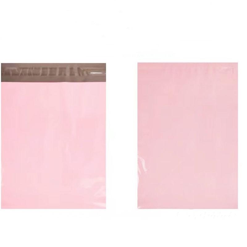 50Pcs Pink Poly Mailer Shipping Bags Waterproof Mailing Envelopes Self Seal Post Transport Bags Thicken Courier Bag 16 Sizes