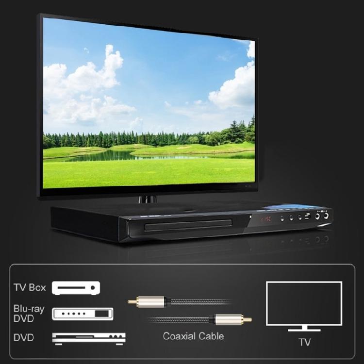 Digital Coaxial Audio Cable Subwoofer Cable RCA to RCA Cable Dual Shielded Cable