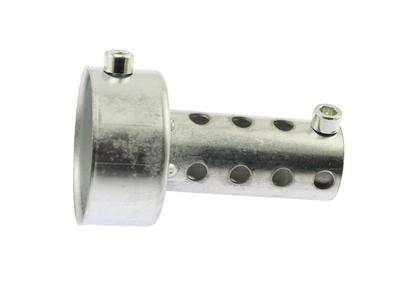 Olive-G Motorrad Auspuff Innenschalldämpfer Einsatz mit Lautstärkeregelung 1,9 Zoll (48mm)