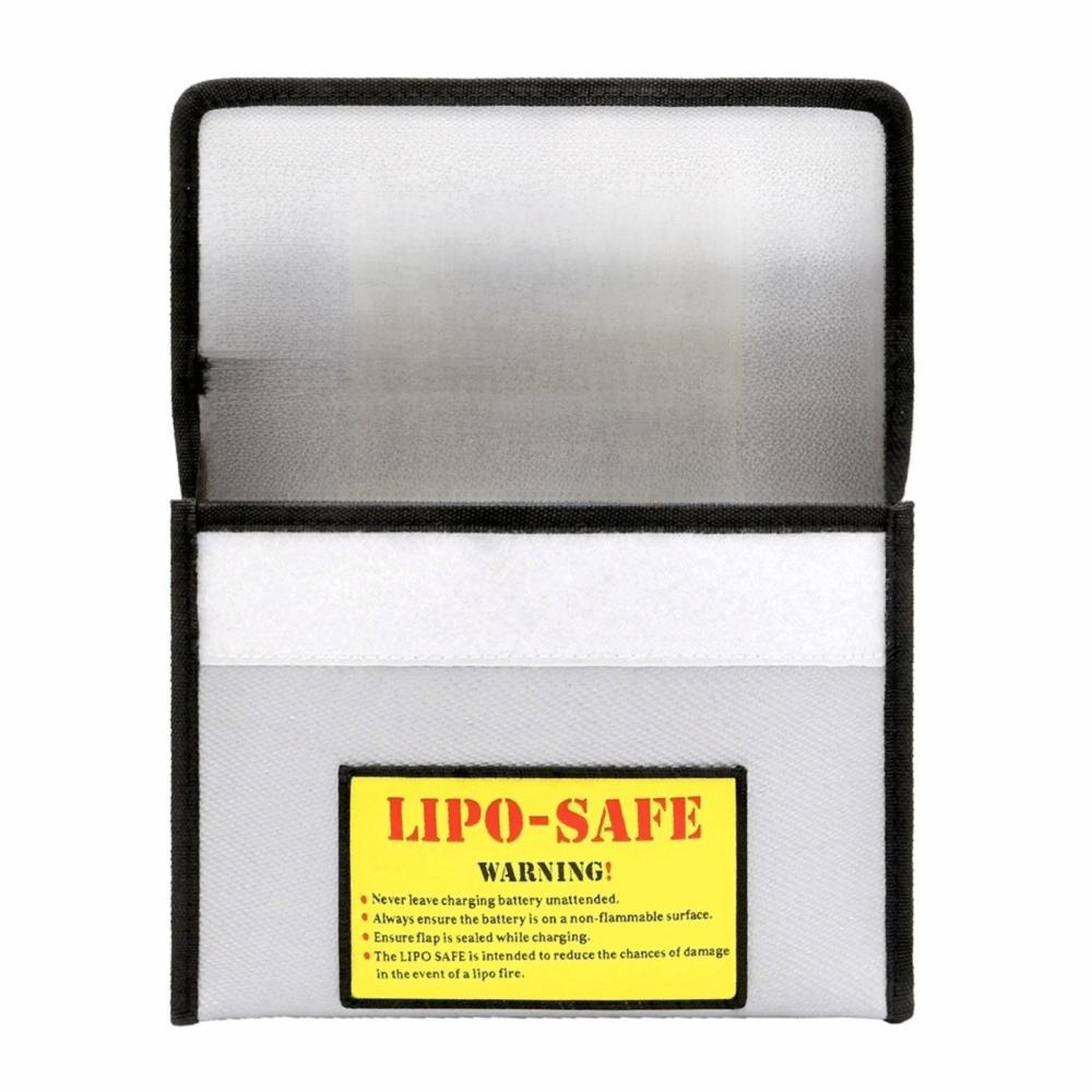 Silicone Coated Safe Bag Liquid Silicone Rubber Battery Storage Pouch Heat Resistant Sack Home Use