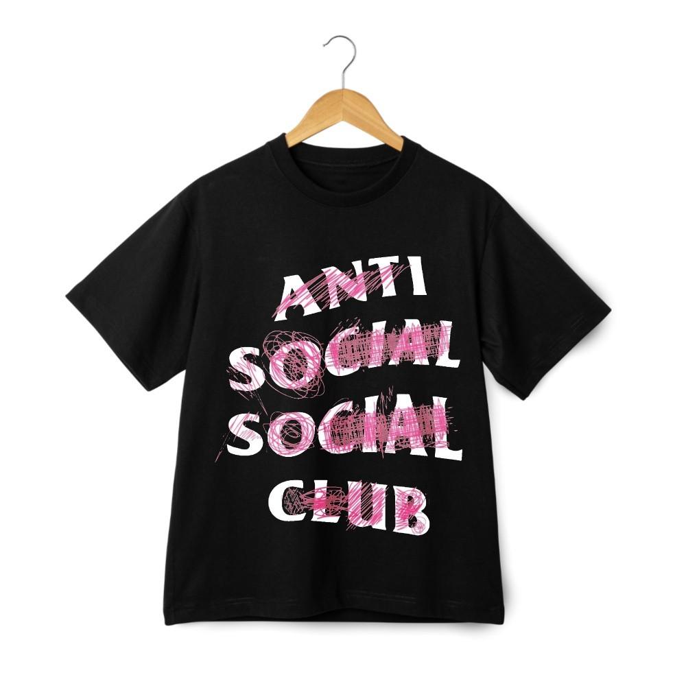 

Anti Social Social Club Custom Graphic T-Shirt - Retro Trendy Streetwear Tee 4XL