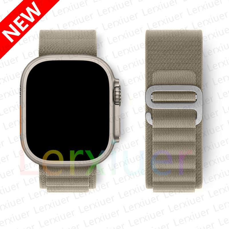 Alpine Loop Strap for Apple Watch Band Ultra 4 2 3 49mm 40mm 44mm 45mm 42mm 46mm Bracelet Correa iWatch Series 7 SE 8 9 10 11 12