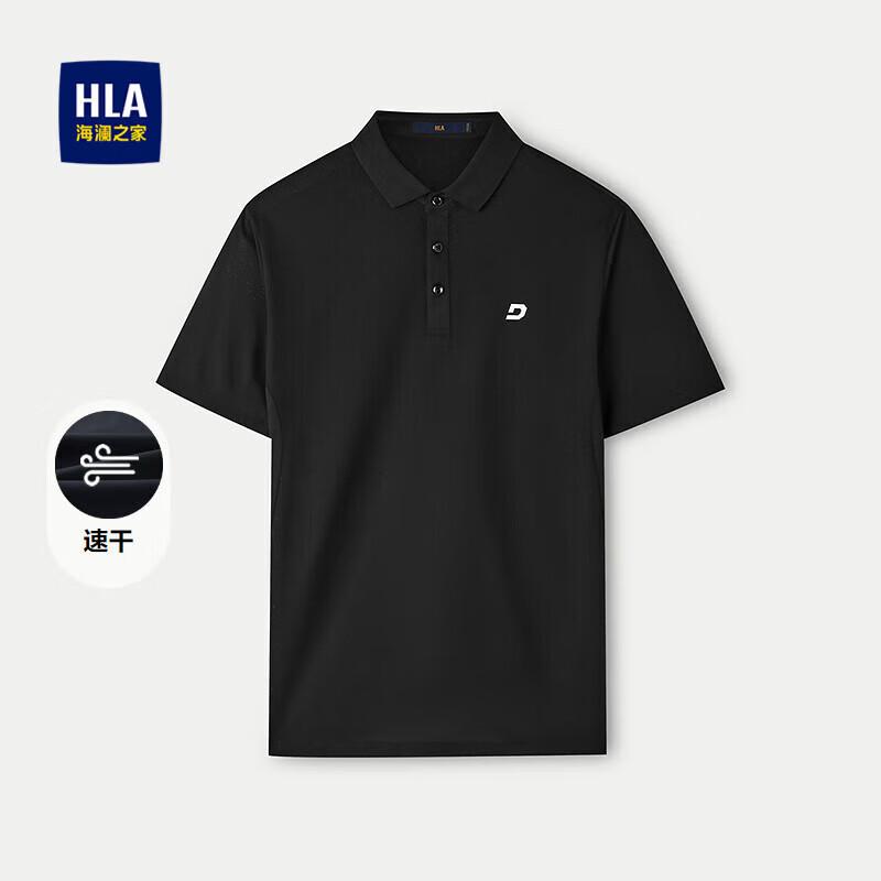 HLA Men s Quick-Dry Sporty Polo Shirt M