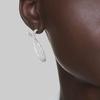 Swarovski Dextera Geometric Shaped Crystal-Like Rhodium Plated Earrings Women earrings Silver 5695939