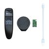 W6 2.4G Waterproof Remote Control Electric Skateboard Surfboard 3-Channel Screen Remote Control Wireless Charging