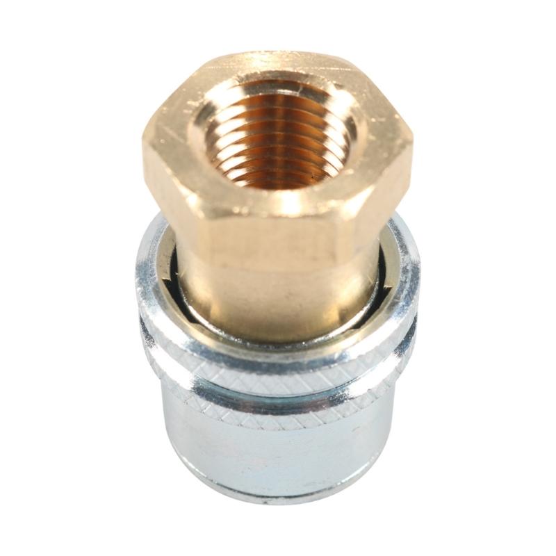 Car Tire Air Chuck Inflator Pump Valves Connector Adapter Car Metal 1/4 Tyre Wheel Valves For Inflatable Pump