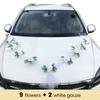 Car Wedding Arrangement Artificial Flower Car Headflower Wedding Car Flower Wedding Supplies