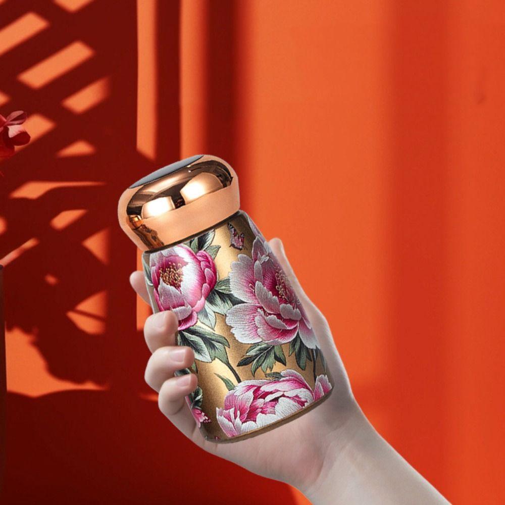 Stainless Steel Insulated Cup 230ml Leak Proof Water Bottle Intelligent Temperature Portable Hot Cold Water Bottle