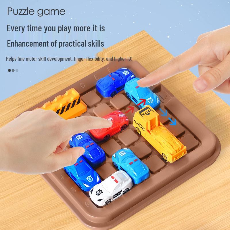 Interactive Children's Desktop Car Game for Cognitive Development and Strategic Thinking Training