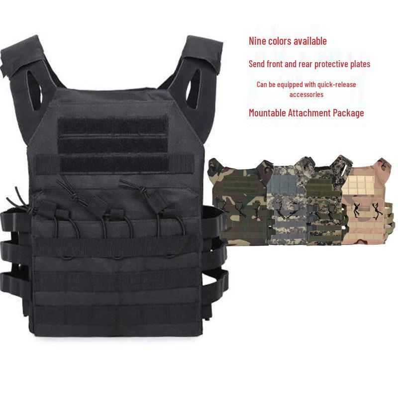 JPC Lightweight Tactical Vest for SEAL Ops and Outdoor Combat Enthusiasts