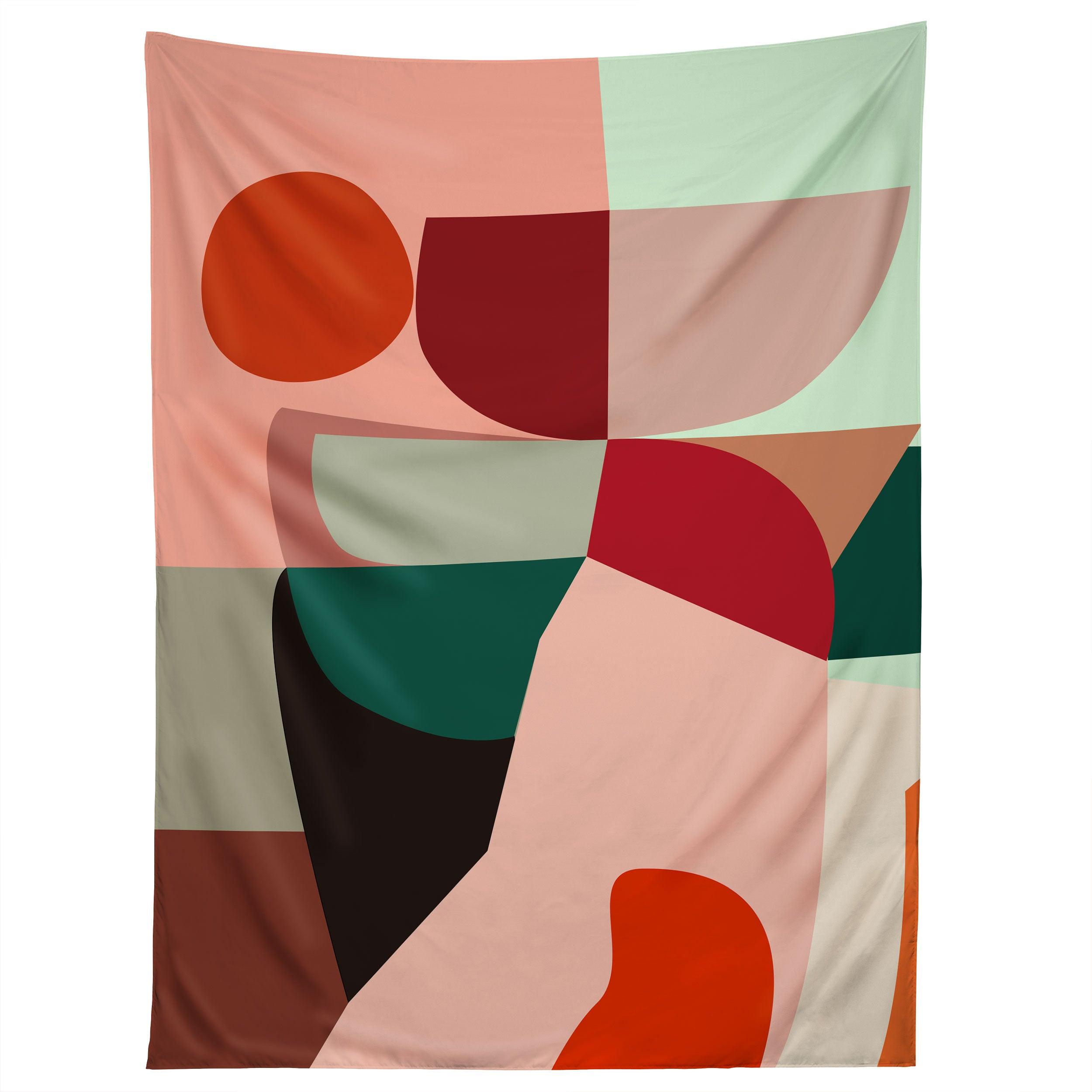 GEOMETRIC SHAPES tapestry 75x100