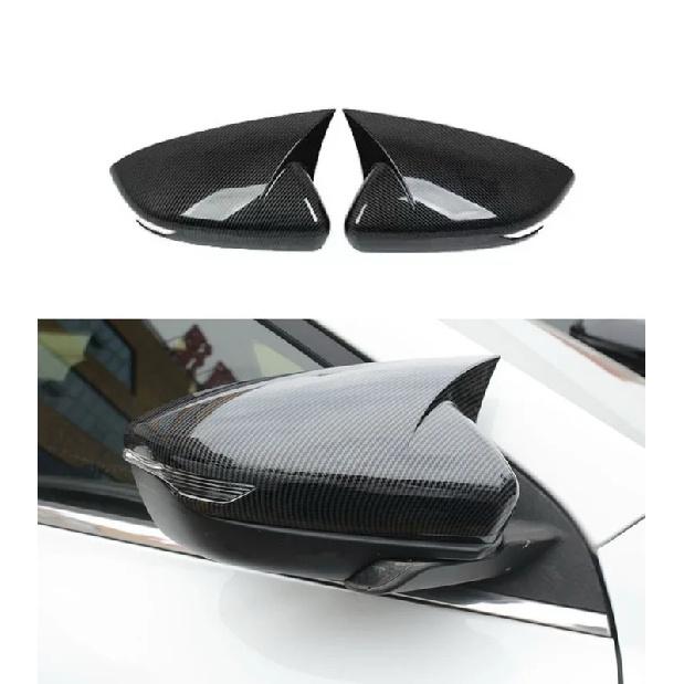 Fit For Geely Emgrand II 2024 Car Sticker Rearview Side Mirror Cover Wing Cap Rear View Case Trim Carbon Fiber