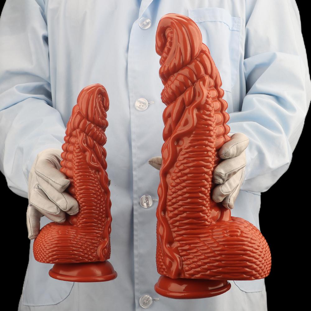 Extra große Analplugs PVC Dildo Masturbatoren Fisting Sexspielzeug Strap-on Penis Realistischer Penis BDSM