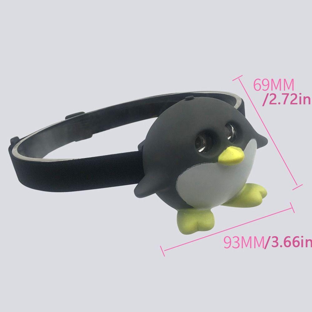 Brightest Animal Headlamp Toy Cartoon LED Flashlight Portable Headband Light  Girls