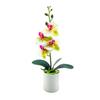 Umelá orchidea Phalaenopsis, umelá orchidea, rastlina orchidey, bonsaj, dekorácia