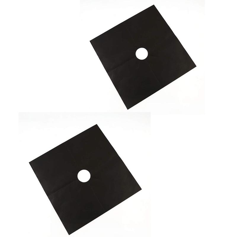 

2/4 шт. многоразовые защитные чехлы для газовой плиты алюминиевая фольга защитная крышка для газовой плиты домашняя кухонная плита чистящая защитная накладка