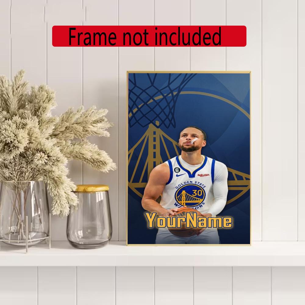 Curry Personalized Name Round Diamond Painting Kit Diamond Embroidery Painting Rhinestones Mosaic Frameless Handwork Decoration Arts