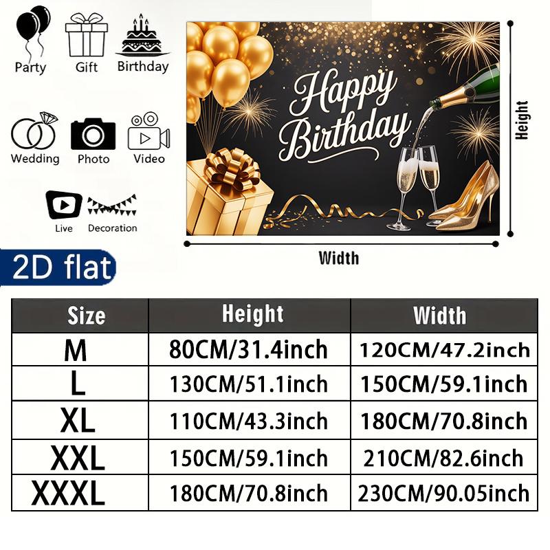 Party Backdrop Birthday Wedding Photo Booth Background Front Door Decor