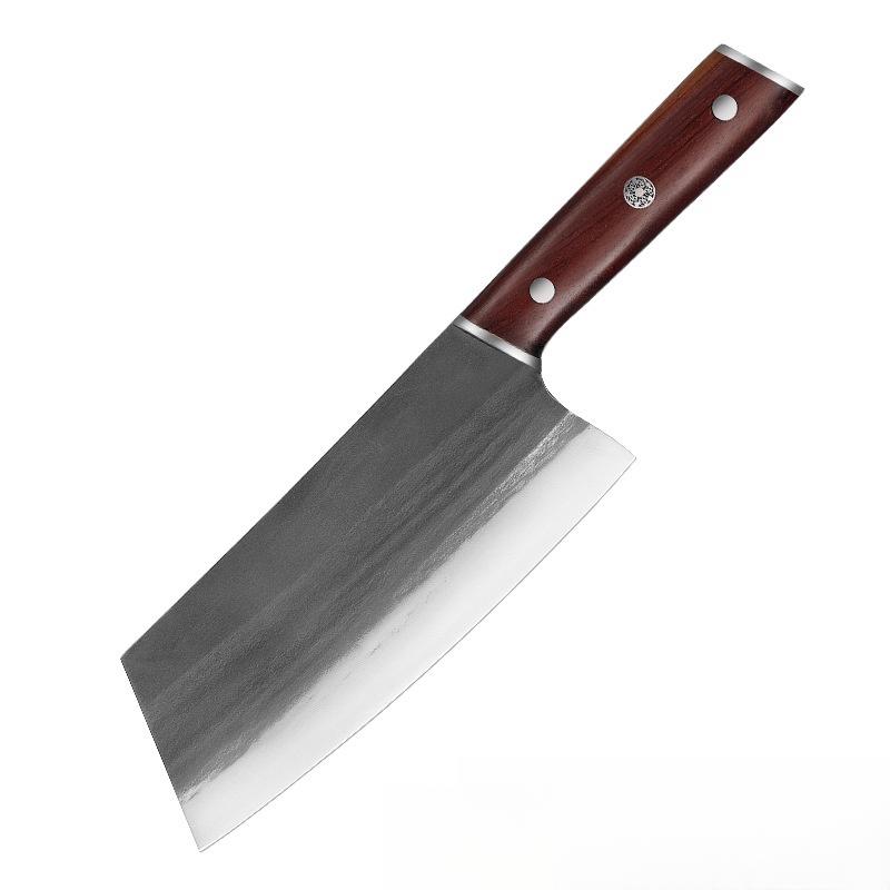 Handgeschmiedete Scharfe Fleischschneidemesser Fischslicer Gemüse Schneider Edelstahl Metzger Hackbeil Messer Massivholzgriff