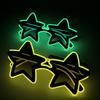 Halloween Star Luminous Glasses Cosplay Costume Props LED Glasses Christmas Party Birthday Gift Sunglasses [MAYTOTE] (Yellow)