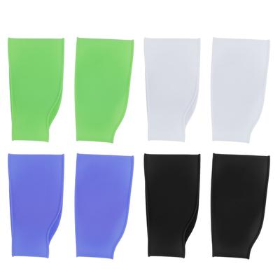 2 Pairs Soccer Lace Bands Anti Slip Soccer Cleats Lace Cover Comfortable Sports Lace Bands for Footb
