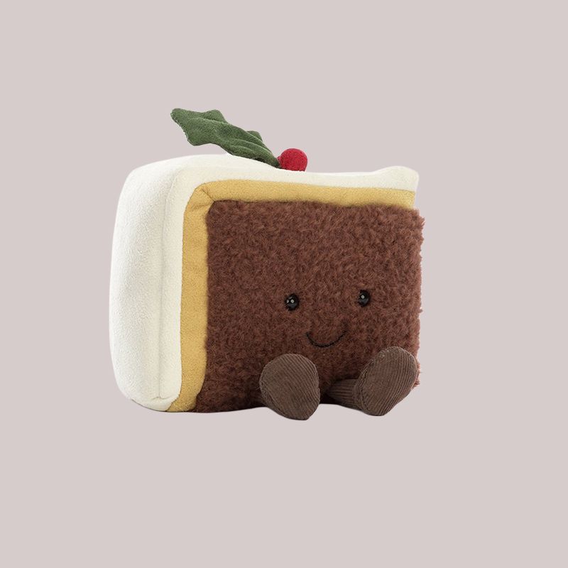 Jellycat Food Funny Cake Doll Plush Doll 10cm High