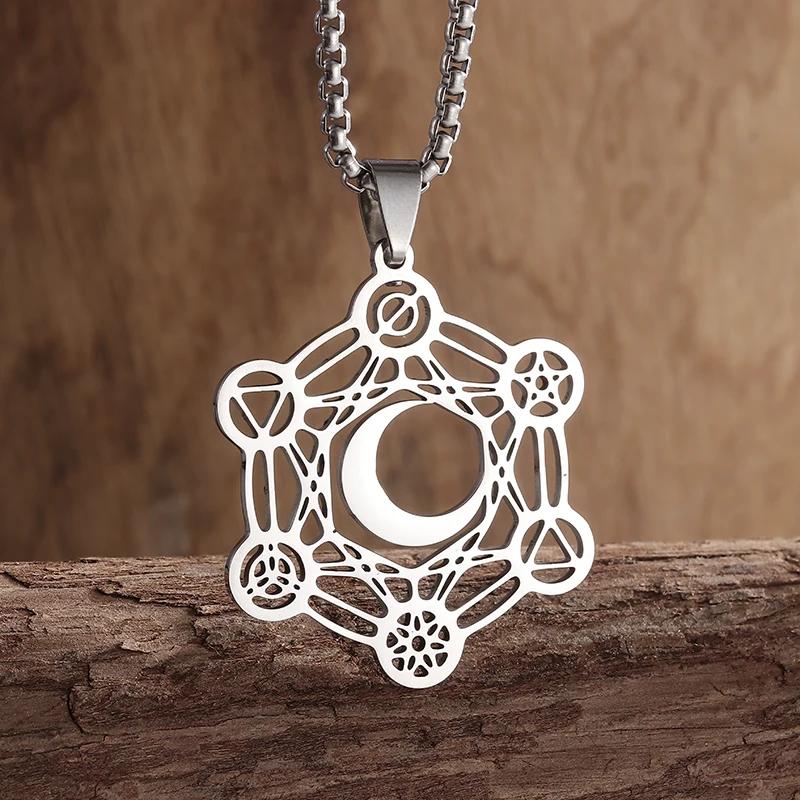 High Quality Stainless Steel Tree of Life Pendant World Tree Necklace Men Women Fashion Lucky Amulet Jewelry