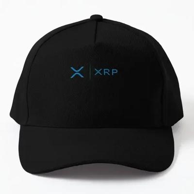 Blockchain Official New Xrp Ripple Side Baseball Cap Hat Sun Printed Fish Women Casquette Sport Solid Color Snapback Mens