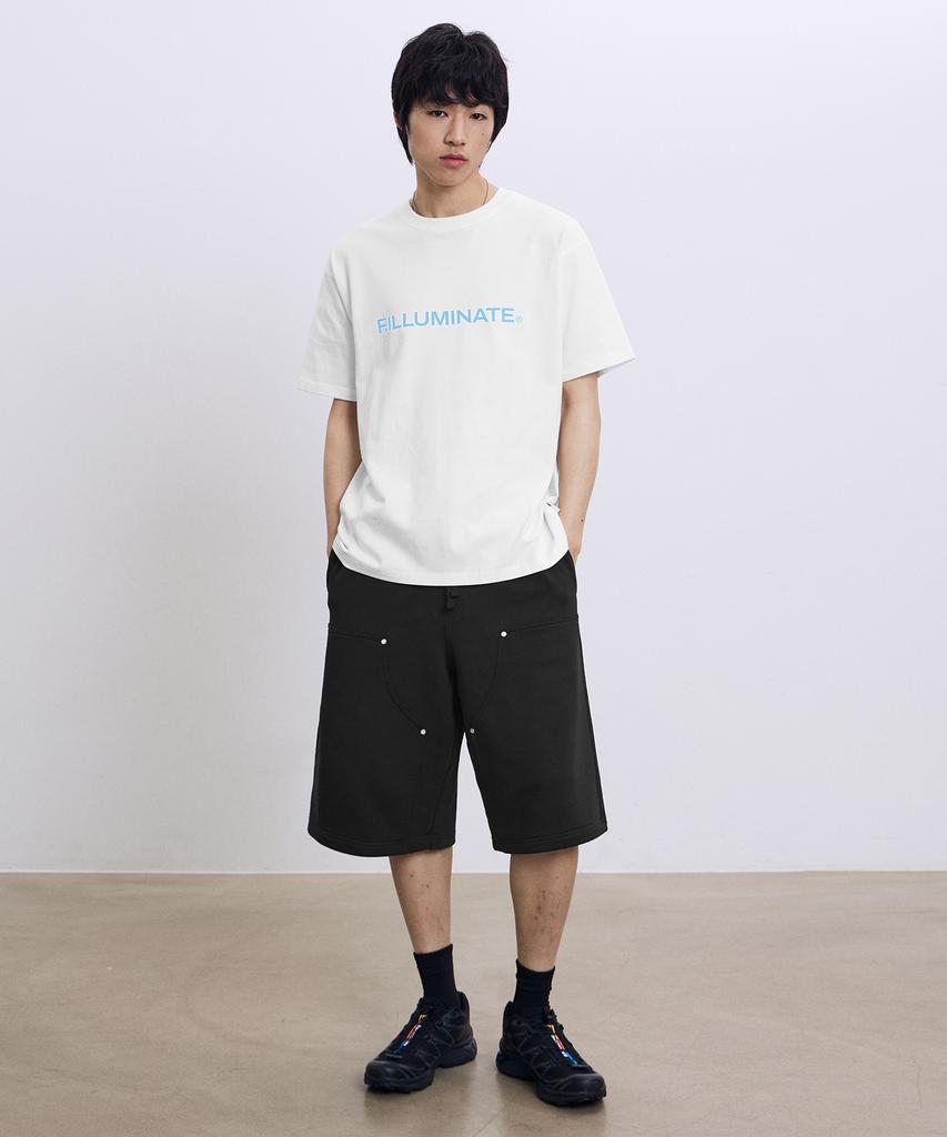 FILLUMINATE Signature Authentic Logo T-Shirt - Black