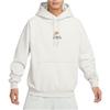 Nike Embroidered Letter Logo Hoodie With Fleece Lining Men Hoodie Light-Bone FV4024-072