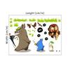 So Lustige Cartoon-Tiere Vinyl-Wandaufkleber Selbstklebend Für Heimdekoration Kinderzimmer Mädchenschlafzimmer Film Anime Poster Aufkleber