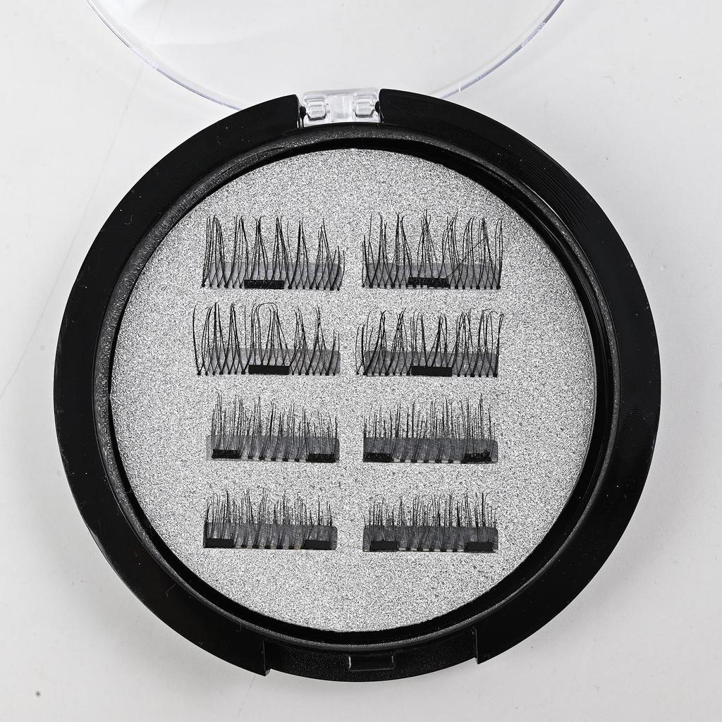 Magnetic Quantum False Eyelashes: Natural Long, Slender, Glue-Free Daily Wear