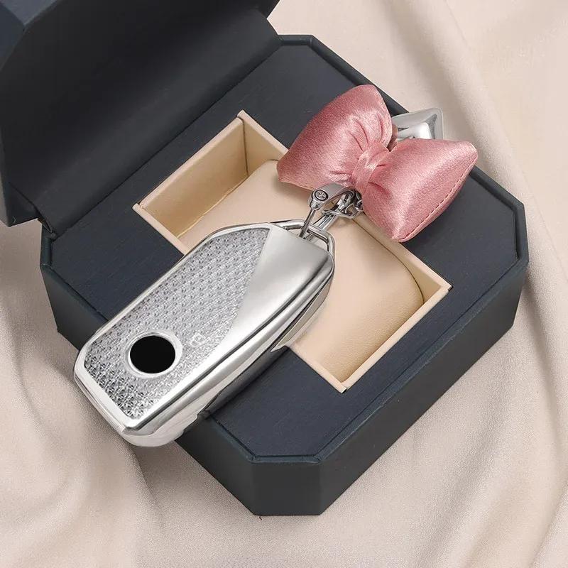 Diamond Texture Luxury For BMW Energy G07 I7 X7 LCI IX I20 X1 U11 7 Series G70 G09 XM G81 U06 M3  Remote Key Case Cover Fob