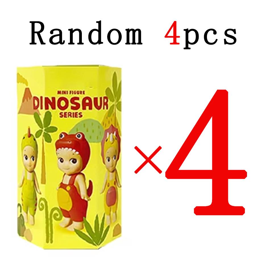 High quality Dinosaur and love Series Cute Cartoon Doll Mini Mystery Box Collectible Anime Figurine Car Decor Birthday Gift