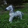 Real Life Standing Zebra Stuffed Animal Plush Toy Simulation Zebra Doll Photography Props Christmas Birthday Gifts for Children