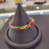 Atria Crystal Red Oval B Bracelet JTOBAFR0047PKF