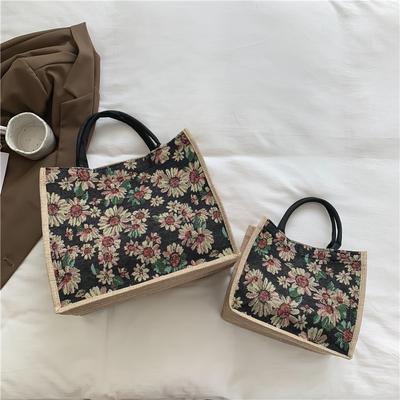 Large Capacity Cotton and Linen Bag Women's 2025 New Fashion Versatile Handbag Work Tote Bag