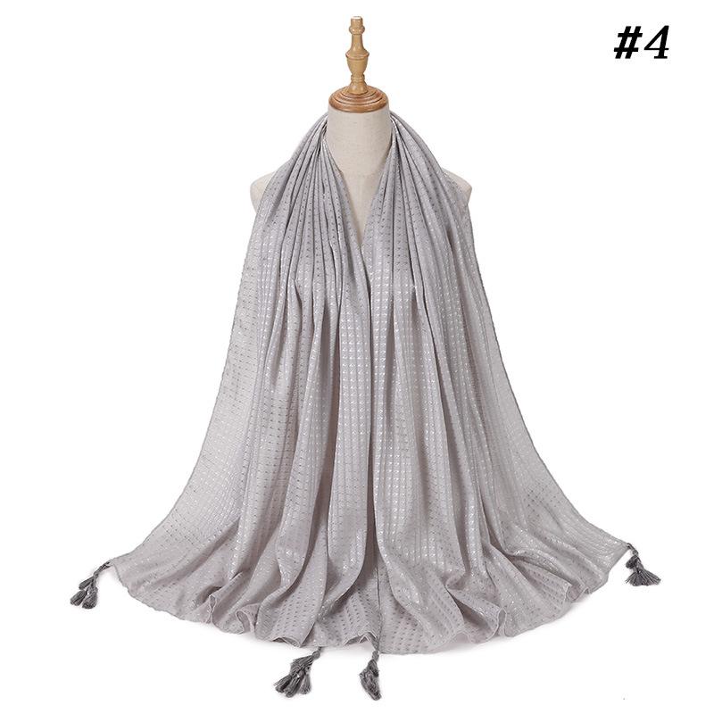 New Summer Women Silk Scarf Solid Shawl Hijab Femme Musulman Mujer Bandana Scarve Sarong Beach Wrap Pareo Bufanda Stoles Foulard