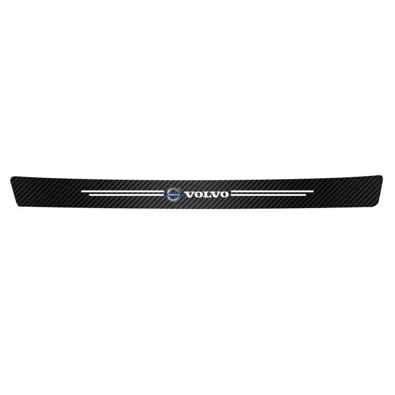 

Car Carbon Fiber Trunk Stickers Car Threshold Sticker For Volvo Rdesign V60 V40 XC90 S60 C30 XC60 V50 V70 Auto Decorative Decal
