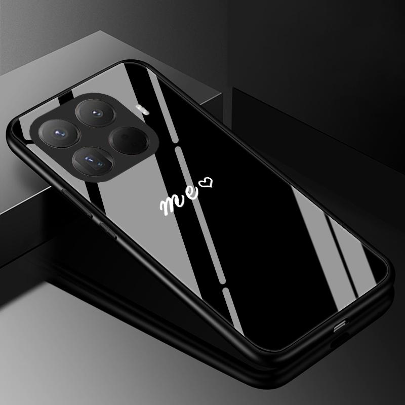 Tempered Glass Phone Case For Xiaomi 15T Pro 5G Cover Luxury Hard PC Fundas Back Bumper For Xiaomi 15T 15TPro  Mi 15TPro Coque