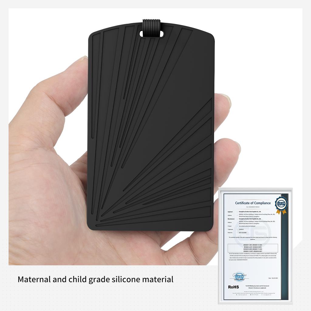 Voor Nieuwe Tesla Model Y Lancering 2025+ Juniper Siliconen Sleutelkaart Hoes Sleutelkaarthouder Beschermhoes 1 Stuk