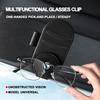 For BMW Leather Car Glasses Clip Sun Visor Multi-function Sunglasses Clip Car Styling For BMW M Performance M3 M5 M6 F20 F10 F13