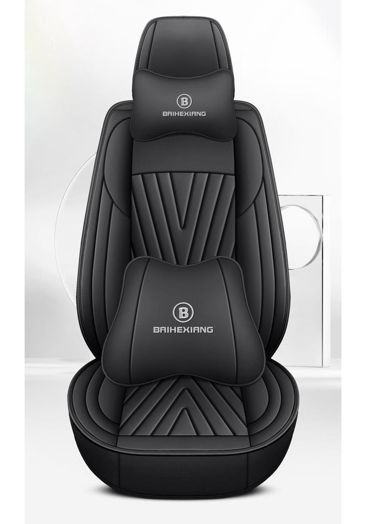 Universal All-Season Leather Car Seat Cover and Cushion