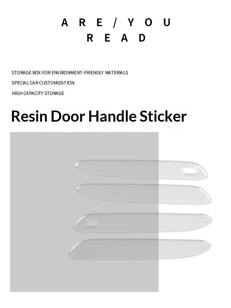 For BYD Sealion 7 EV Car Door Handle Anti Scratch Sticker Anti Scratch Strip for Rearview Mirror Transparent Protective Film